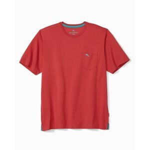 Tommy Bahama Men's Bali Sky Crewneck Pocket T-Shirt - Dark Havana L/G